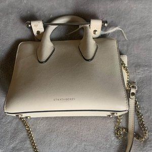 Strathberry Nano Calf Leather Tote